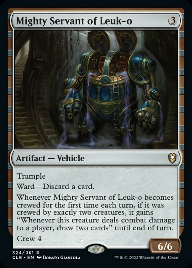 Mighty Servant of Leuk-o [Commander Legends: Battle for Baldur's Gate] | Exor Games Bridgewater
