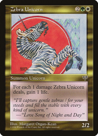 Zebra Unicorn [Mirage] | Exor Games Bridgewater