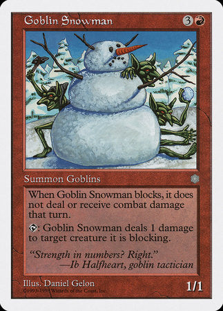 Goblin Snowman [Anthologies] | Exor Games Bridgewater