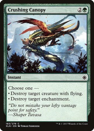 Crushing Canopy [Ixalan] | Exor Games Bridgewater