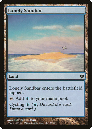 Lonely Sandbar [Duel Decks: Izzet vs. Golgari] | Exor Games Bridgewater
