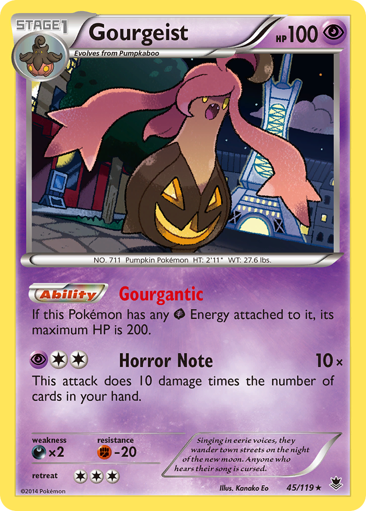 Gourgeist (45/119) [XY: Phantom Forces] | Exor Games Bridgewater