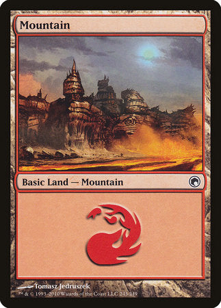 Mountain (243) [Scars of Mirrodin] | Exor Games Bridgewater