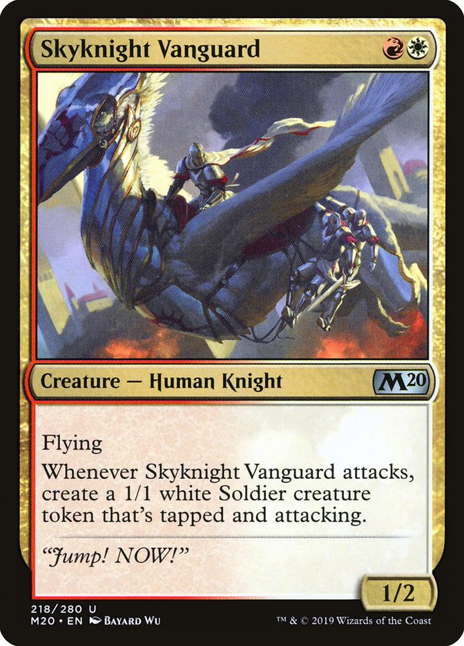 Skyknight Vanguard [Core Set 2020] | Exor Games Bridgewater