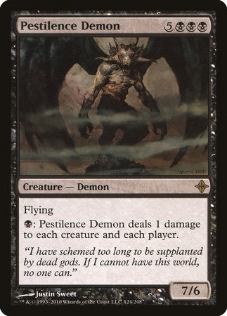 Pestilence Demon [Rise of the Eldrazi] | Exor Games Bridgewater