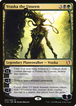 Vraska the Unseen [Commander 2019] | Exor Games Bridgewater