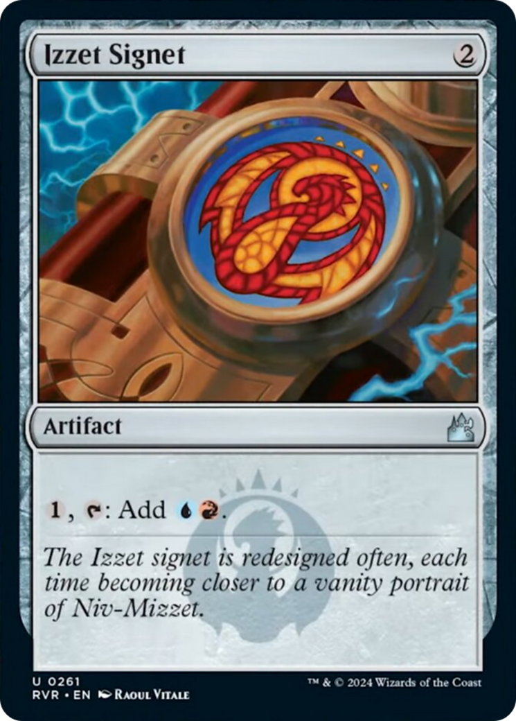 Izzet Signet [Ravnica Remastered] | Exor Games Bridgewater