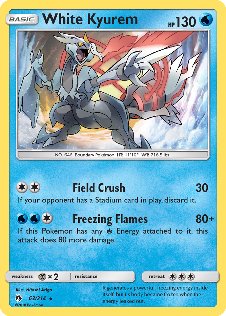 White Kyurem (63/214) [Sun & Moon: Lost Thunder] | Exor Games Bridgewater