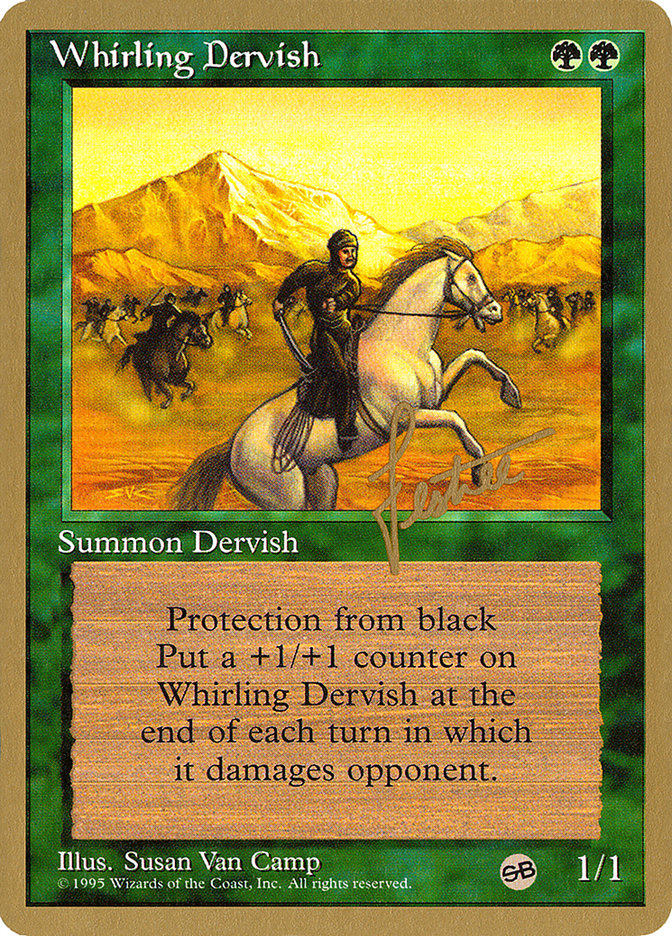 Whirling Dervish (Bertrand Lestree) (SB) [Pro Tour Collector Set] | Exor Games Bridgewater