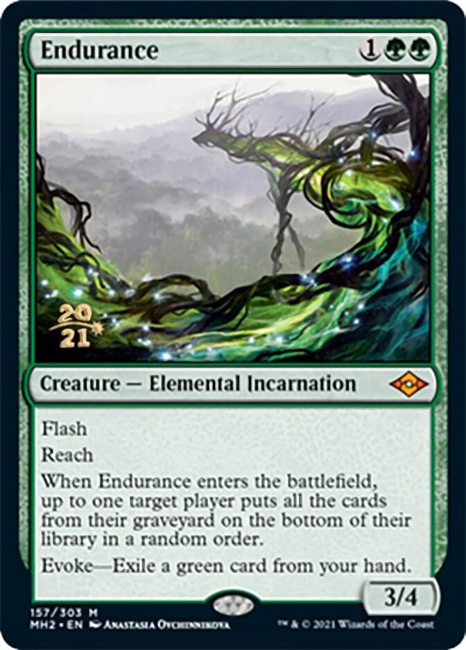 Endurance [Modern Horizons 2 Prerelease Promos] | Exor Games Bridgewater