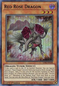 Red Rose Dragon (Green) [LDS2-EN108] Ultra Rare | Exor Games Bridgewater