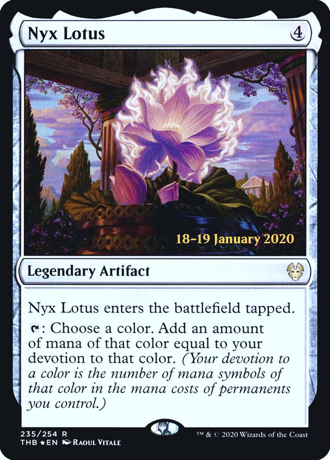 Nyx Lotus [Theros Beyond Death Prerelease Promos] | Exor Games Bridgewater