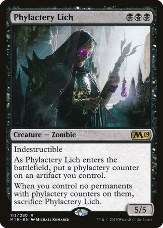 Phylactery Lich [Core Set 2019] | Exor Games Bridgewater