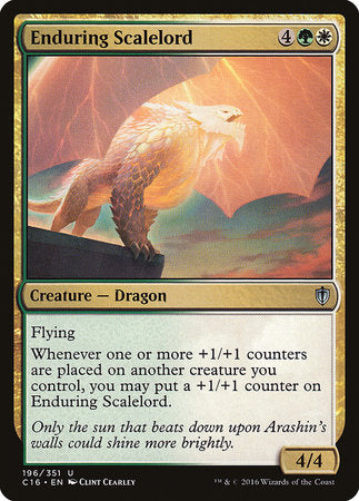 Enduring Scalelord [Commander 2016] | Exor Games Bridgewater