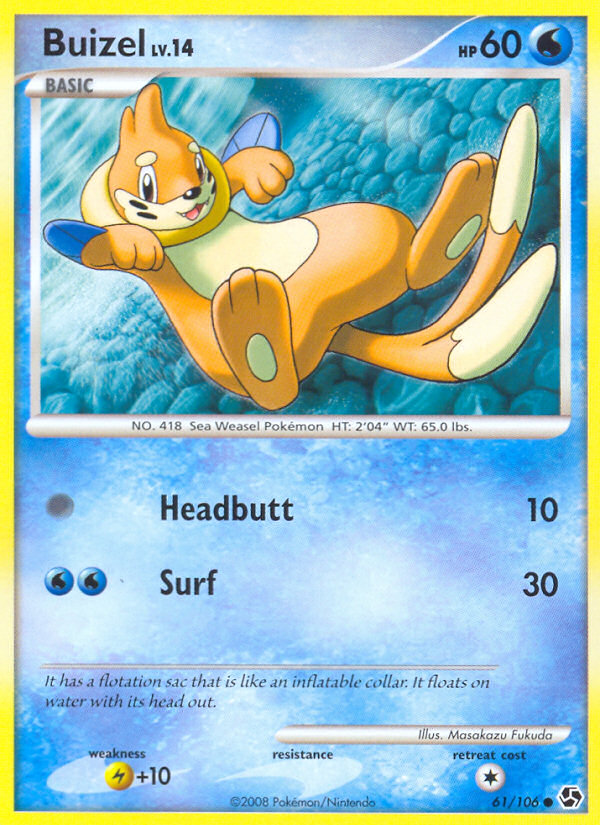 Buizel (61/106) [Diamond & Pearl: Great Encounters] | Exor Games Bridgewater