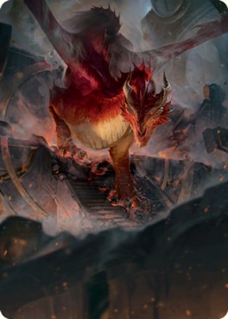 Red Dragon Art Card [Dungeons & Dragons: Adventures in the Forgotten Realms Art Series] | Exor Games Bridgewater