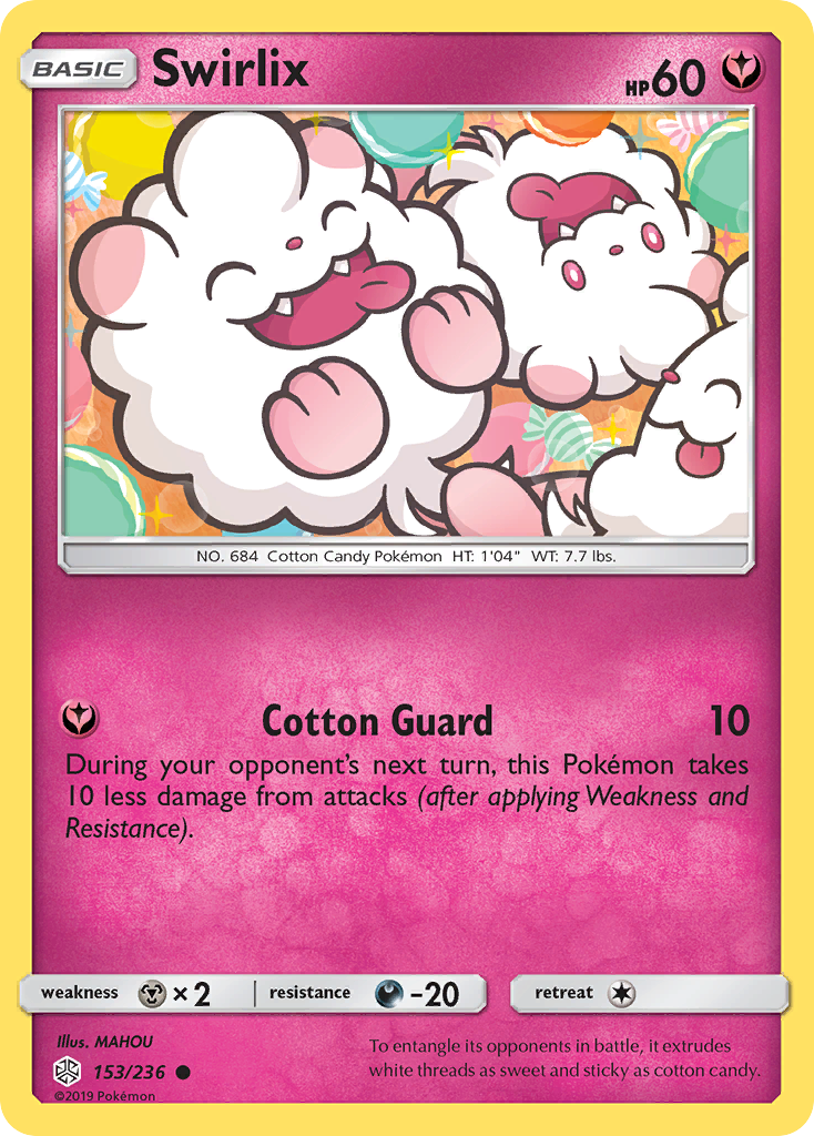 Swirlix (153/236) [Sun & Moon: Cosmic Eclipse] | Exor Games Bridgewater