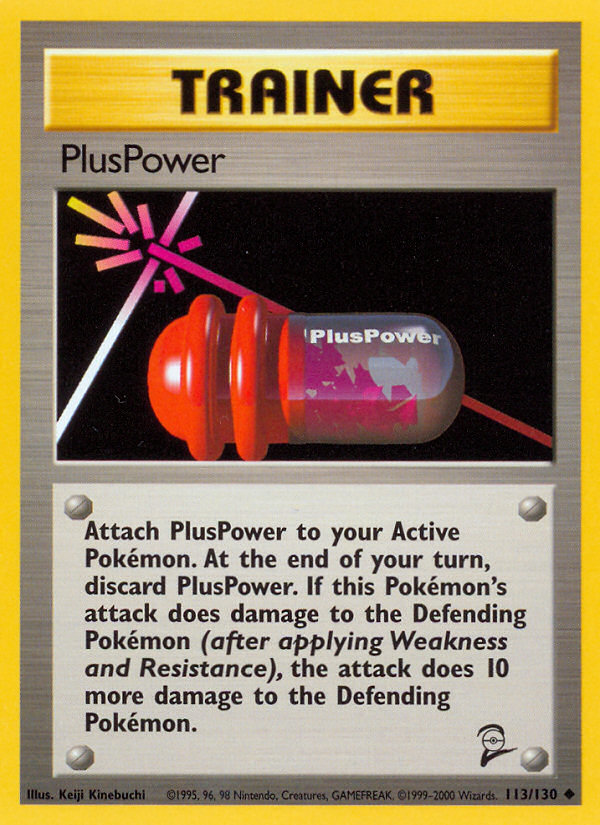 PlusPower (113/130) [Base Set 2] | Exor Games Bridgewater