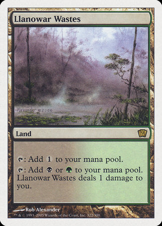 Llanowar Wastes [Ninth Edition] | Exor Games Bridgewater