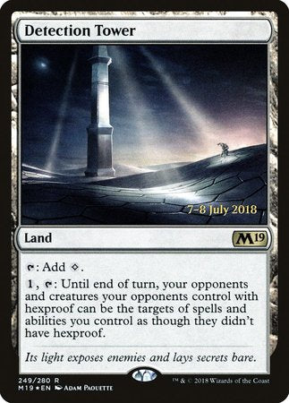 Detection Tower [Core Set 2019 Promos] | Exor Games Bridgewater