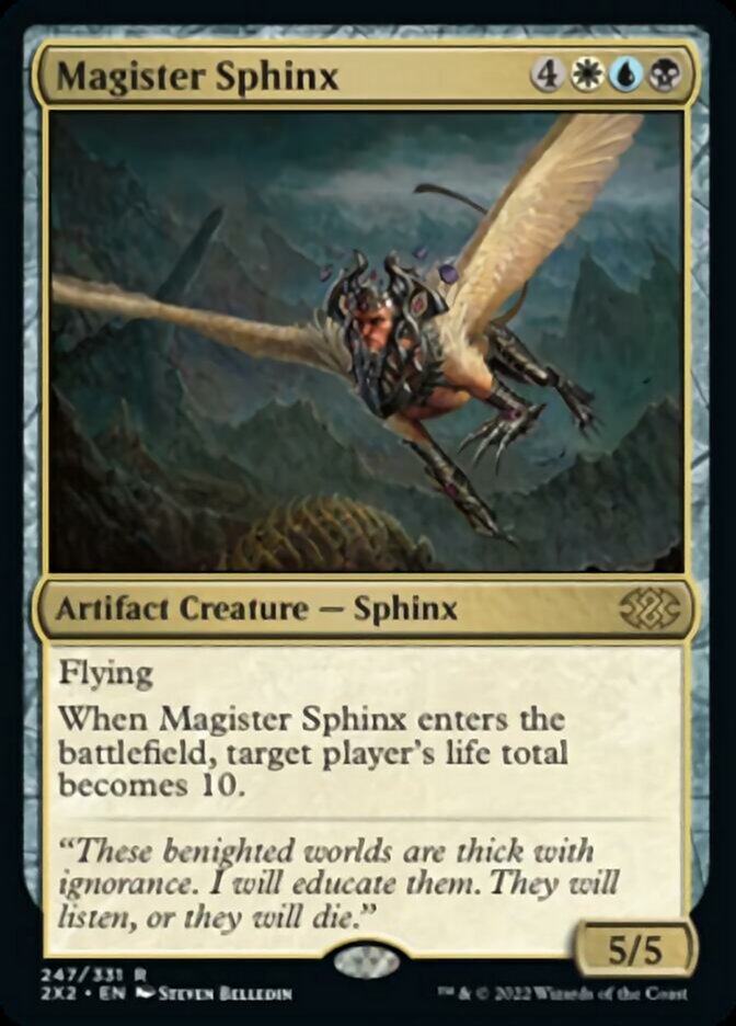 Magister Sphinx [Double Masters 2022] | Exor Games Bridgewater