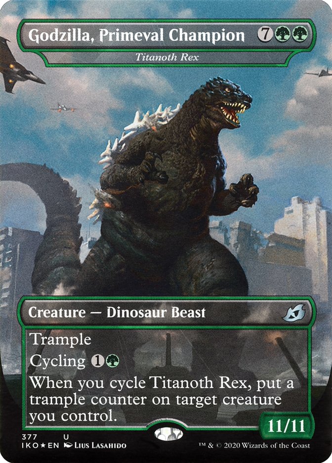 Titanoth Rex - Godzilla, Primeval Champion (Godzilla Series) [Ikoria: Lair of Behemoths] | Exor Games Bridgewater