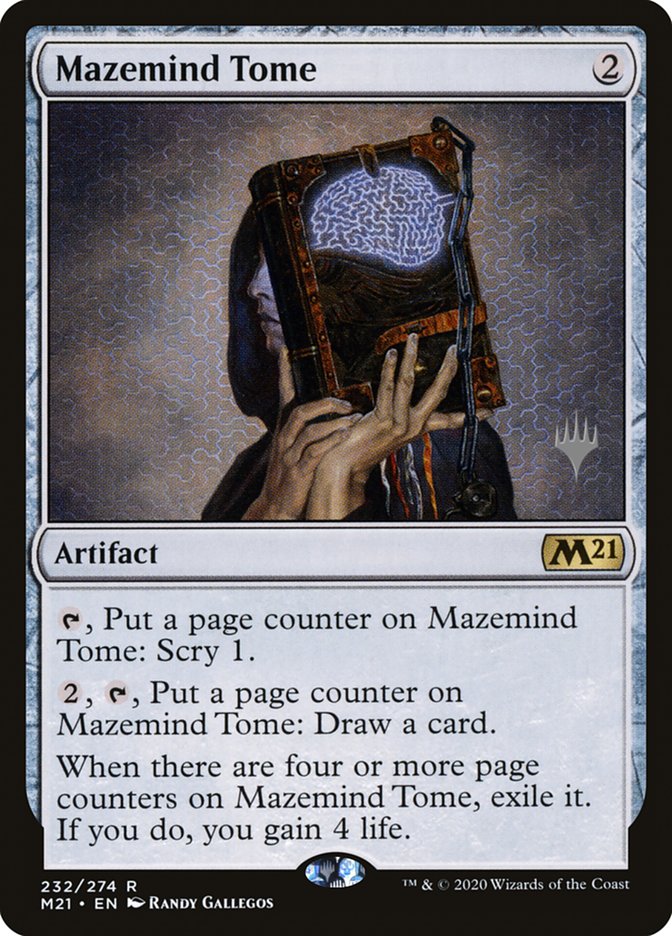 Mazemind Tome (Promo Pack) [Core Set 2021 Promos] | Exor Games Bridgewater