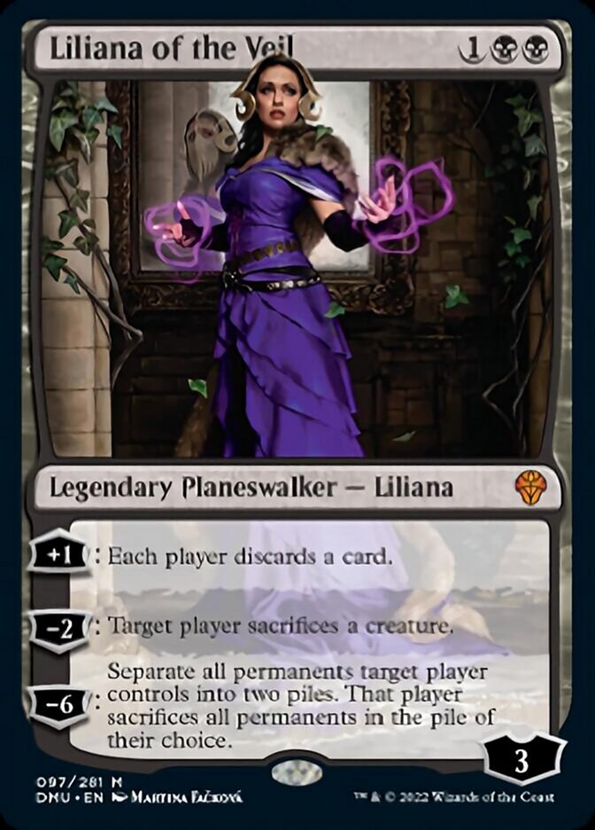 Liliana of the Veil [Dominaria United] | Exor Games Bridgewater