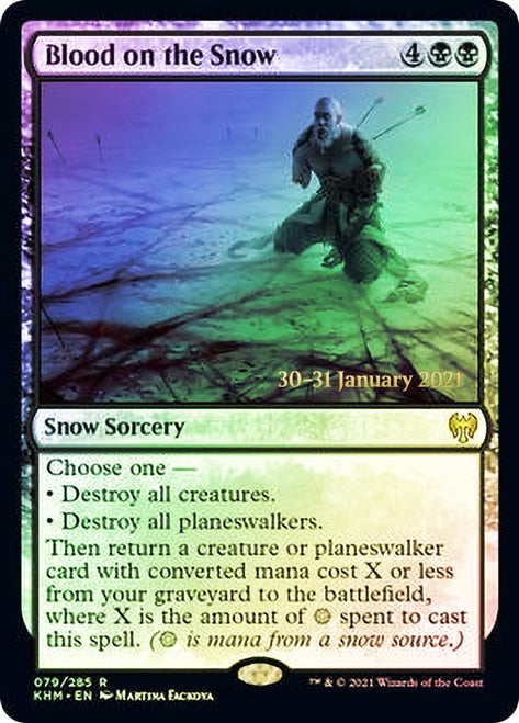 Blood on the Snow  [Kaldheim Prerelease Promos] | Exor Games Bridgewater