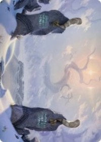 Snow-Covered Plains (276) Art Card [Kaldheim: Art Series] | Exor Games Bridgewater