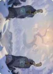 Snow-Covered Plains (276) Art Card [Kaldheim: Art Series] | Exor Games Bridgewater