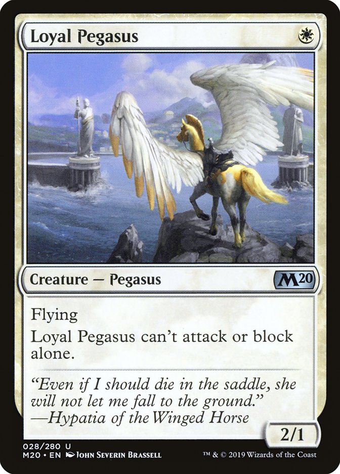 Loyal Pegasus [Core Set 2020] | Exor Games Bridgewater