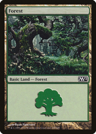 Forest (249) [Magic 2012] | Exor Games Bridgewater