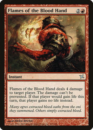 Flames of the Blood Hand [Betrayers of Kamigawa] | Exor Games Bridgewater