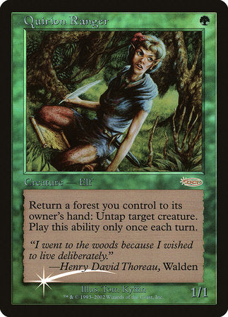 Quirion Ranger [Friday Night Magic 2001] | Exor Games Bridgewater