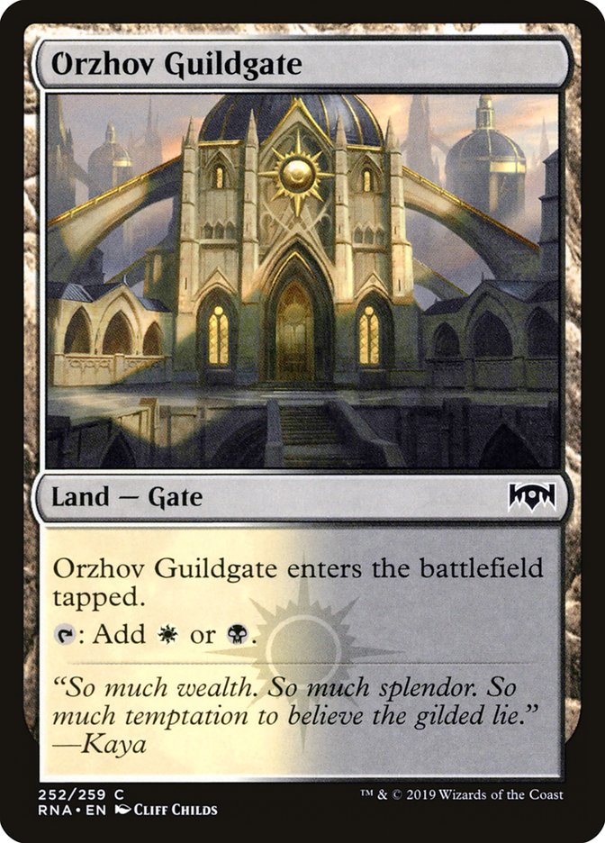 Orzhov Guildgate (252/259) [Ravnica Allegiance] | Exor Games Bridgewater