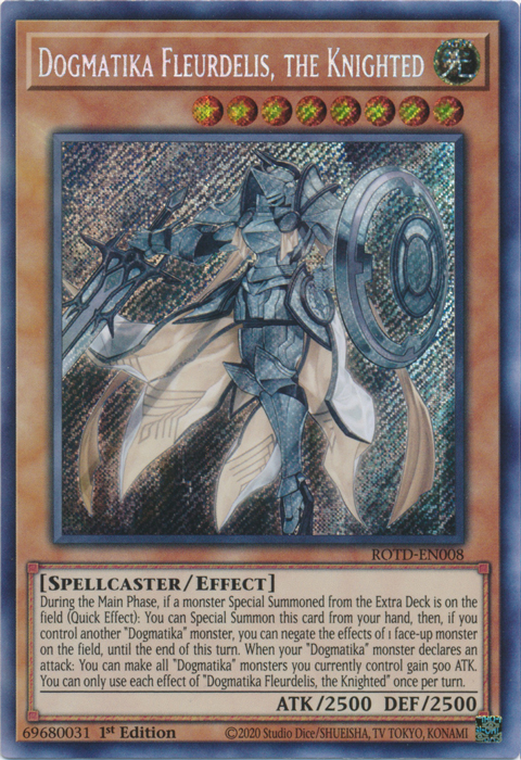 Dogmatika Fleurdelis, the Knighted [ROTD-EN008] Secret Rare | Exor Games Bridgewater