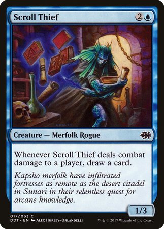 Scroll Thief [Duel Decks: Merfolk vs. Goblins] | Exor Games Bridgewater