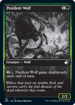 Pestilent Wolf [Innistrad: Double Feature] | Exor Games Bridgewater