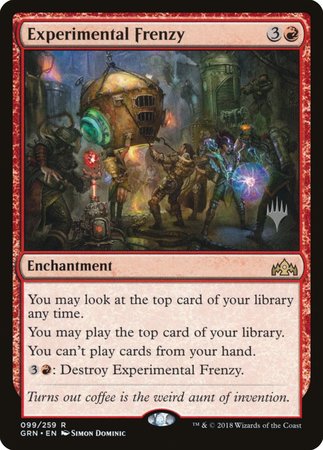 Experimental Frenzy [Guilds of Ravnica Promos] | Exor Games Bridgewater