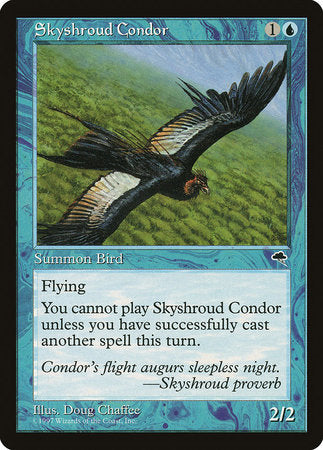 Skyshroud Condor [Tempest] | Exor Games Bridgewater