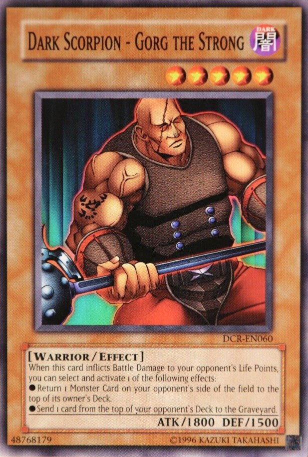 Dark Scorpion - Gorg the Strong [DCR-EN060] Common | Exor Games Bridgewater