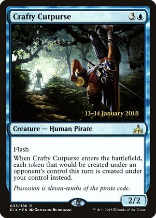 Crafty Cutpurse [Rivals of Ixalan Promos] | Exor Games Bridgewater