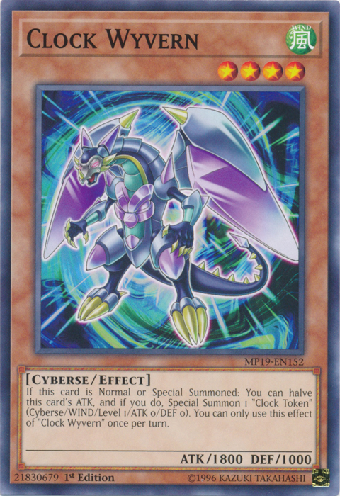 Clock Wyvern [MP19-EN152] Common | Exor Games Bridgewater