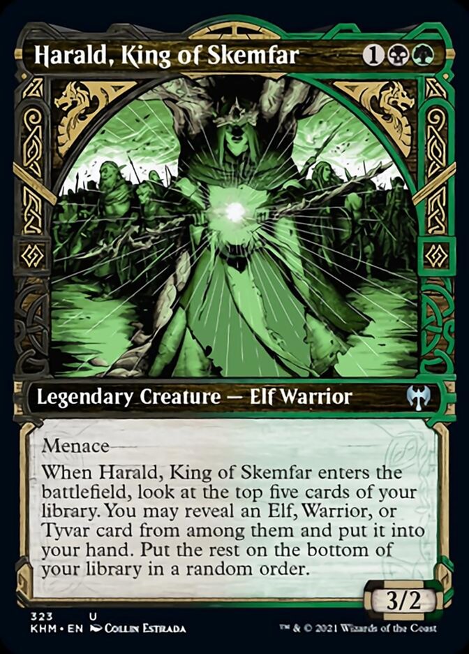 Harald, King of Skemfar (Showcase) [Kaldheim] | Exor Games Bridgewater