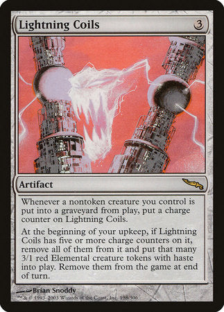 Lightning Coils [Mirrodin] | Exor Games Bridgewater