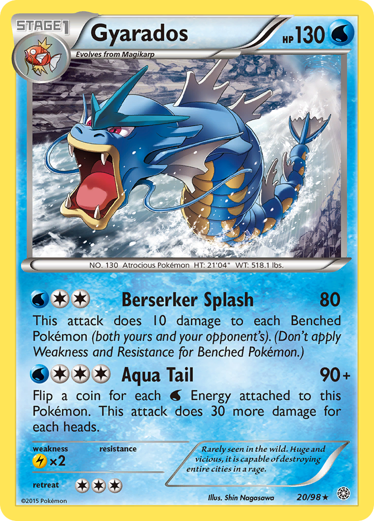 Gyarados (20/98) [XY: Ancient Origins] | Exor Games Bridgewater
