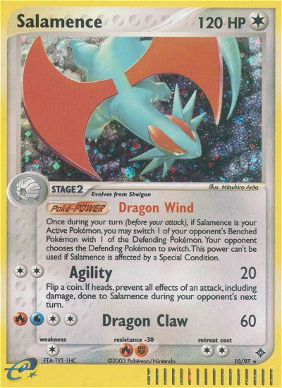 Salamence (10/97) [EX: Dragon] | Exor Games Bridgewater