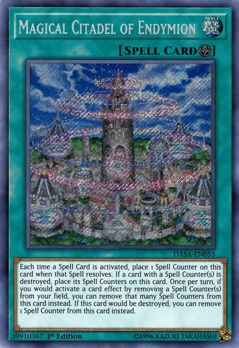 Magical Citadel of Endymion [DASA-EN055] Secret Rare | Exor Games Bridgewater