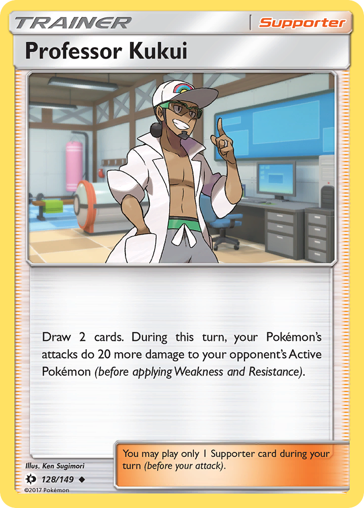 Professor Kukui (128/149) [Sun & Moon: Base Set] | Exor Games Bridgewater